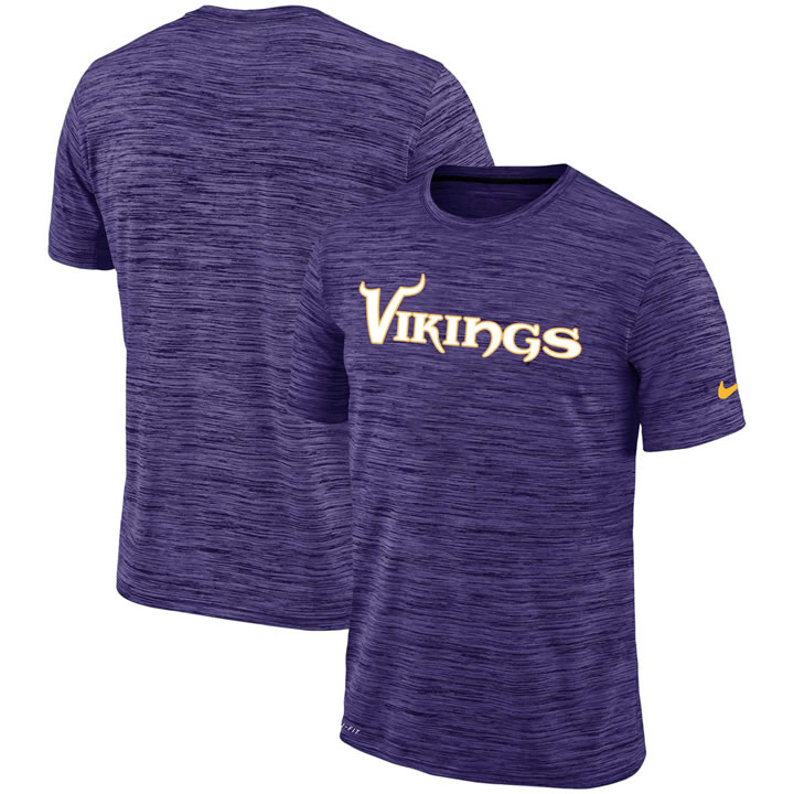 Men's Nike Minnesota Vikings Purple Velocity Performance T-Shirt,We sell and wholesale Men's Nike Minnesota Vikings Purple Velocity Performance T-Shirt on line form chian!